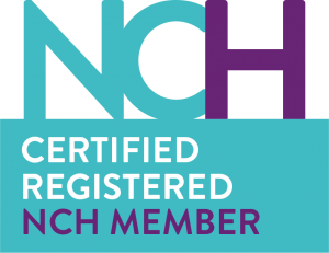 Picture  NCH Logo National Council for Hypnotherapy Registered member Michelle Falcon