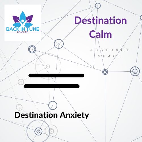Picture Destination Calm with Back In Tune Coachin gand Cognitive Hypnotherapy with Michelle Falcon